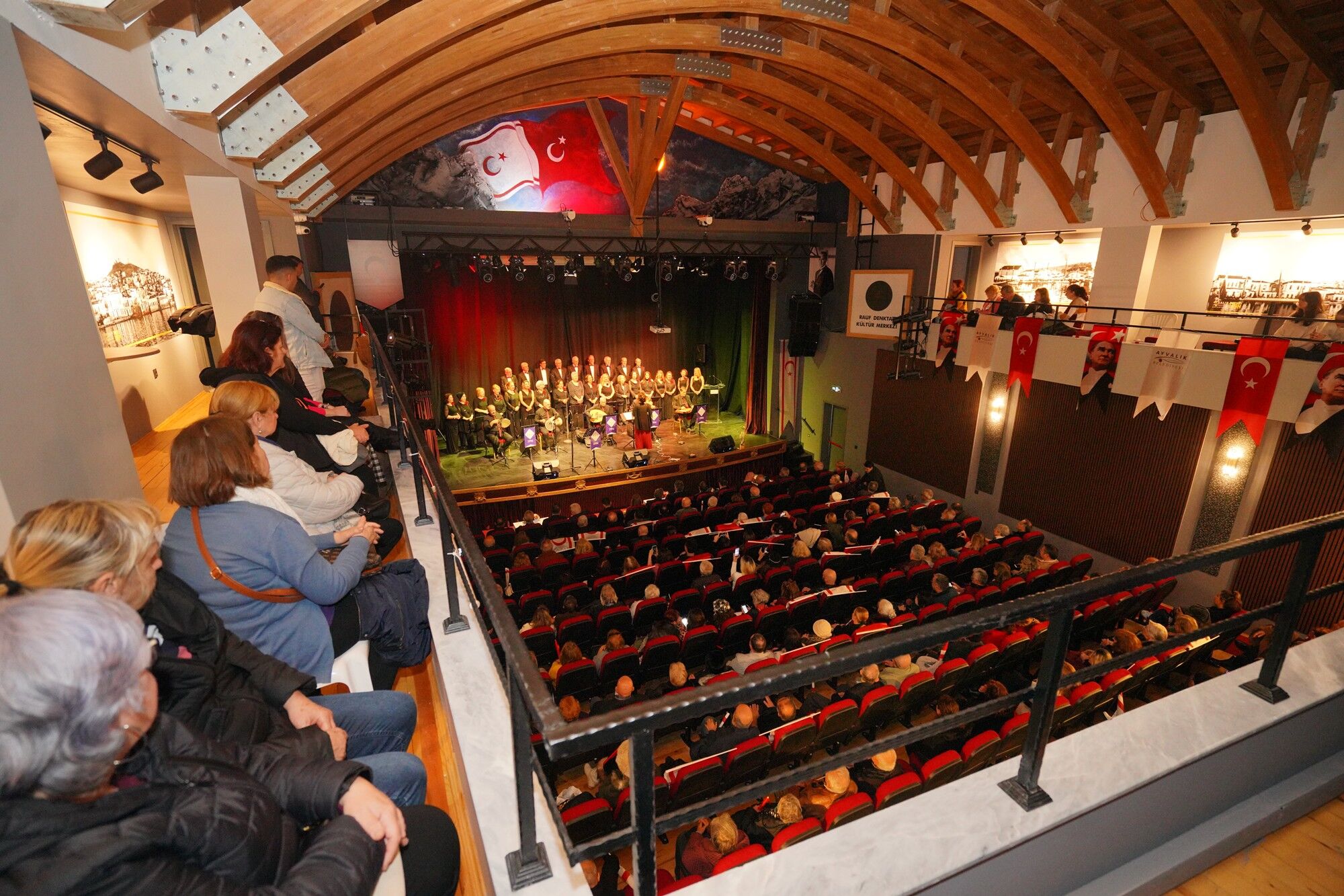 Rauf Denktaş Kültür Merkezi Perdelerini Açtı (1)