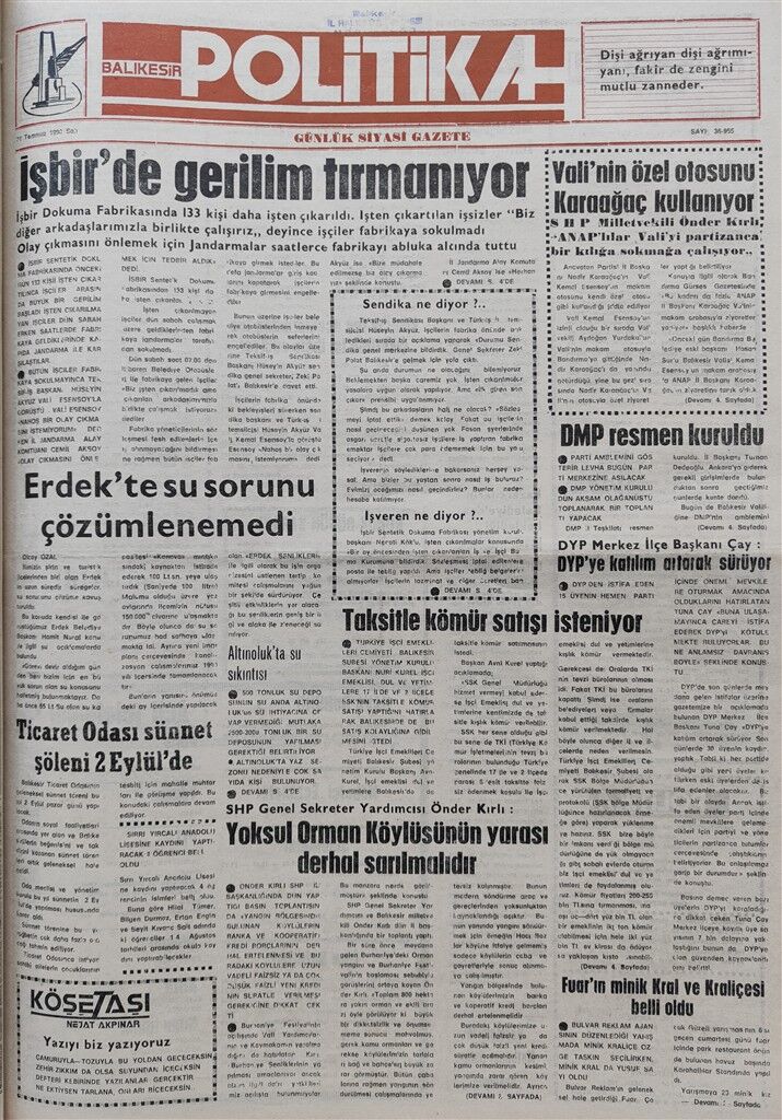 31 Temmz 90 Salı (Custom)
