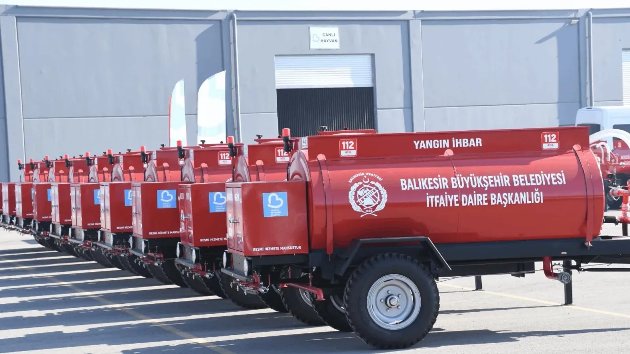 Balikesir Itfaiyesi Yanginlara Karsi Artik Daha Guclu