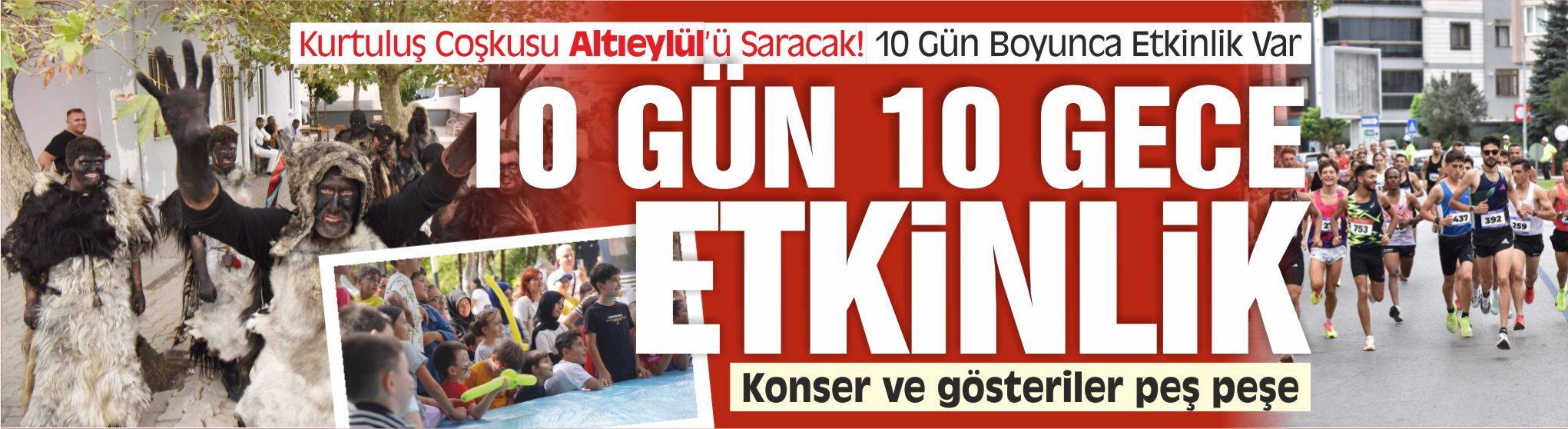Altıeylül’de Kurtuluşun 103. Yılına Özel Coşkulu Program