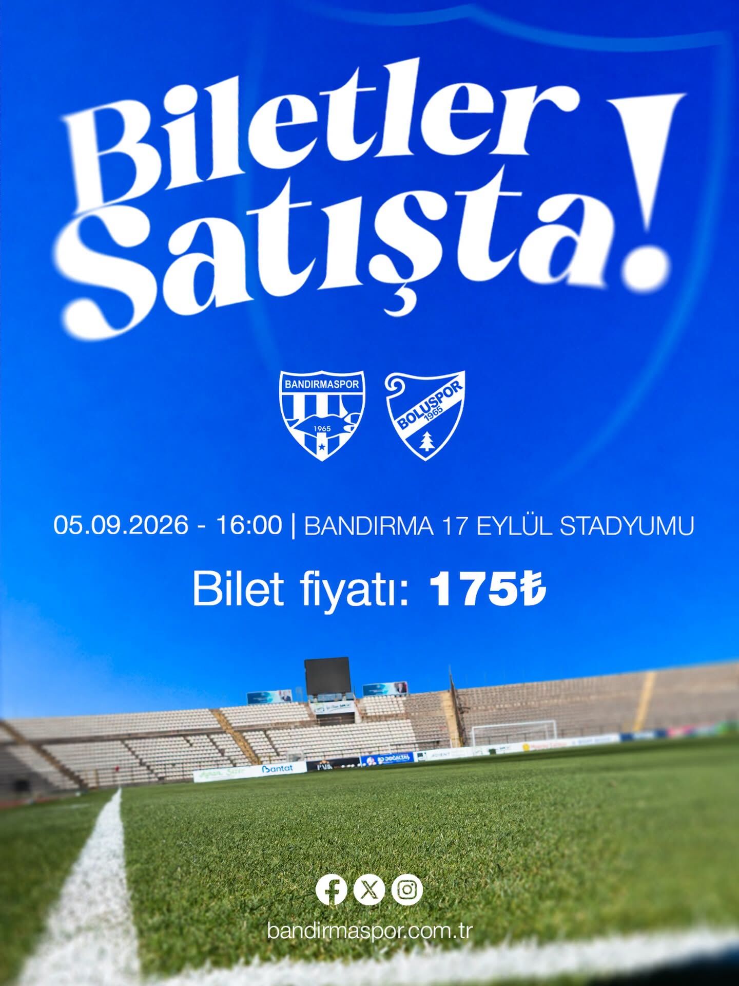 Bandırmaspor Bilet