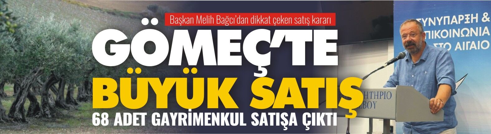 GÖMEÇ BELEDİYESİNDEN BÜYÜK SATIŞ!