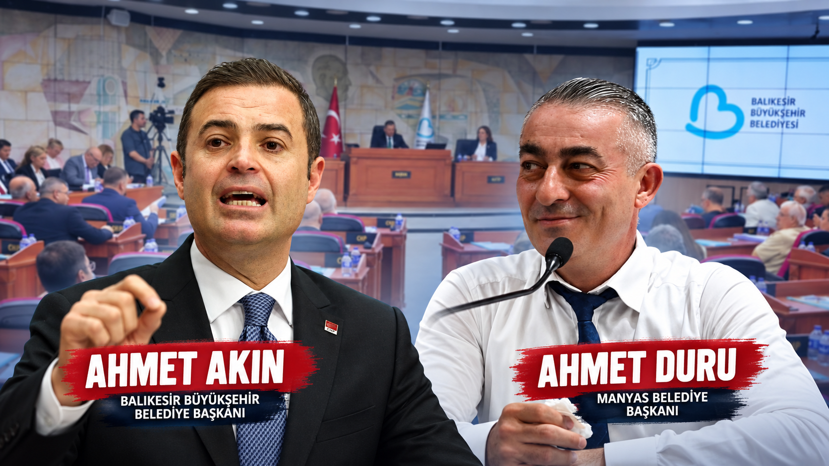 Tansiyon Yükseldi! Balıkesir Büyükşehir Meclisi’nde “Kreş” Gerilimi! Ahmet Duru ile Ahmet Akın Arasında Gergin Diyalog!