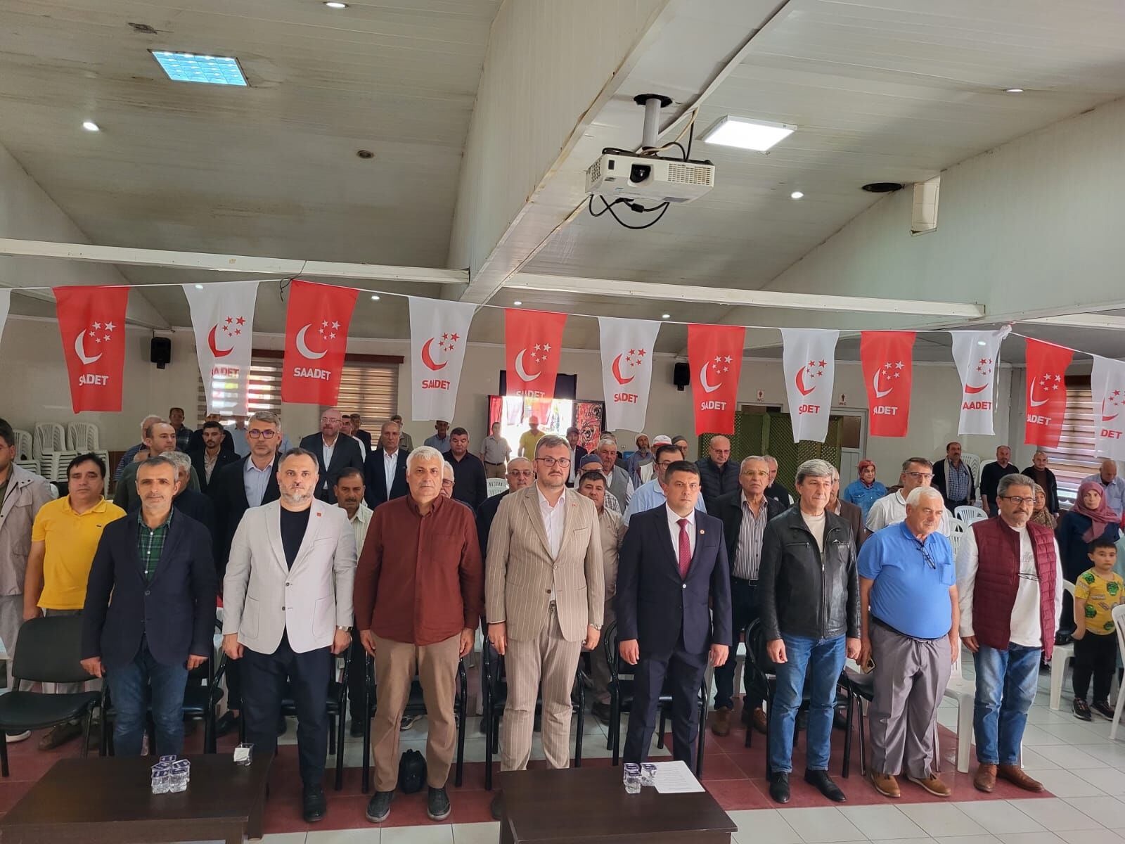Saadet Partisi Bigadiç'te Başkan Değişti! Yeni İlçe Başkanı Ömer Faruk Özcan Oldu