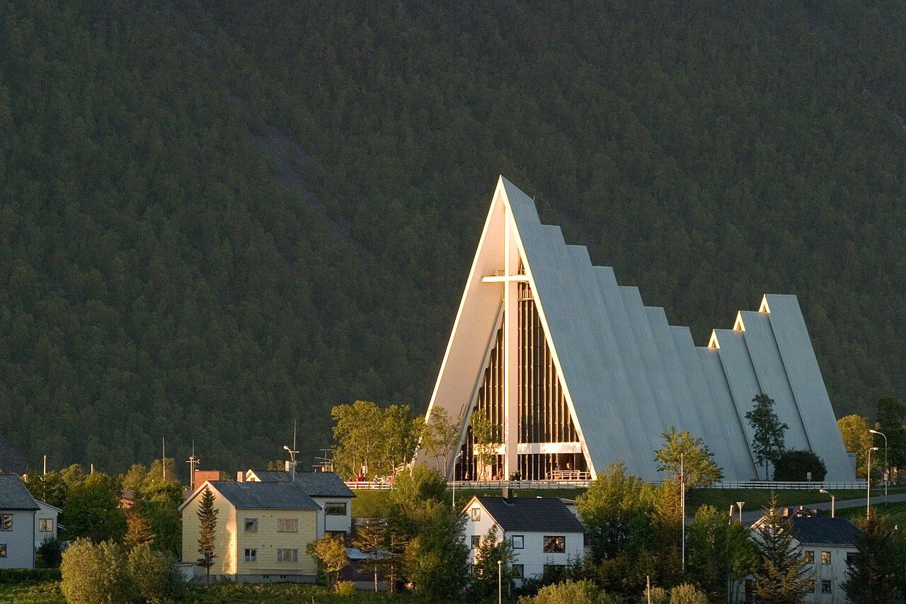Arctic Cathedral In Tromsoe