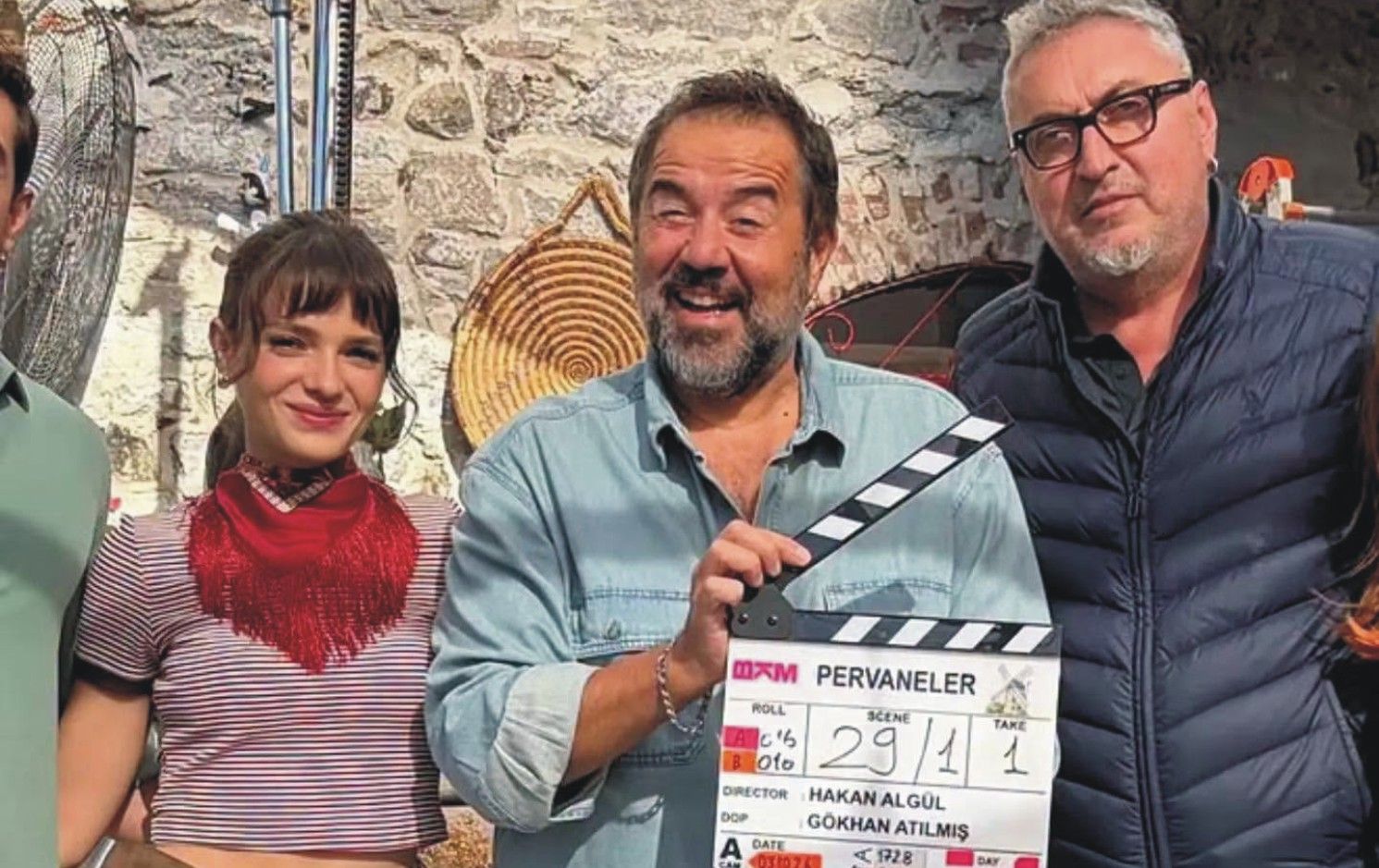 Ata Demirer Ayvalık’ta! “Pervaneler” İçin Kamera Karşısında