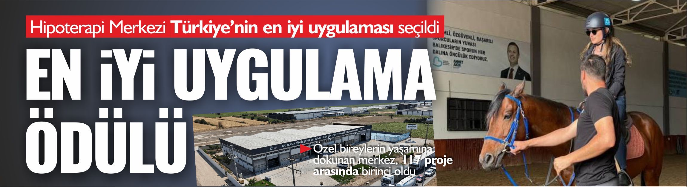 Sağlıklı Şehirler yarışmasında Balıkesir’in rehabilitasyon merkezine “En İyi Uygulama” ödülü