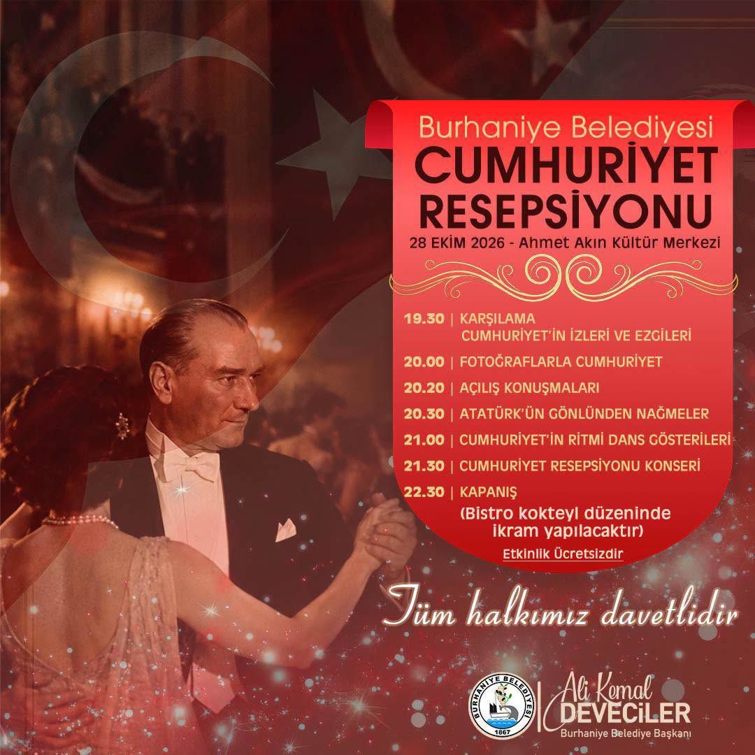 Burhaniye Cumhuriyet Resepsiyonu