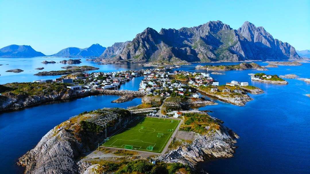 Henningsvaer Lofoten Norway