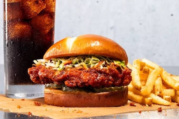 Hot Chicken Sandwich