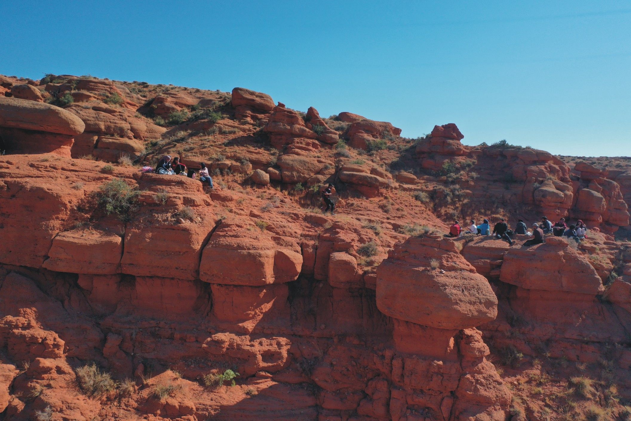 Burası Arizona değil Kağızman! Bayam Kızıllıkları doğaseverlerin ilgi odağı