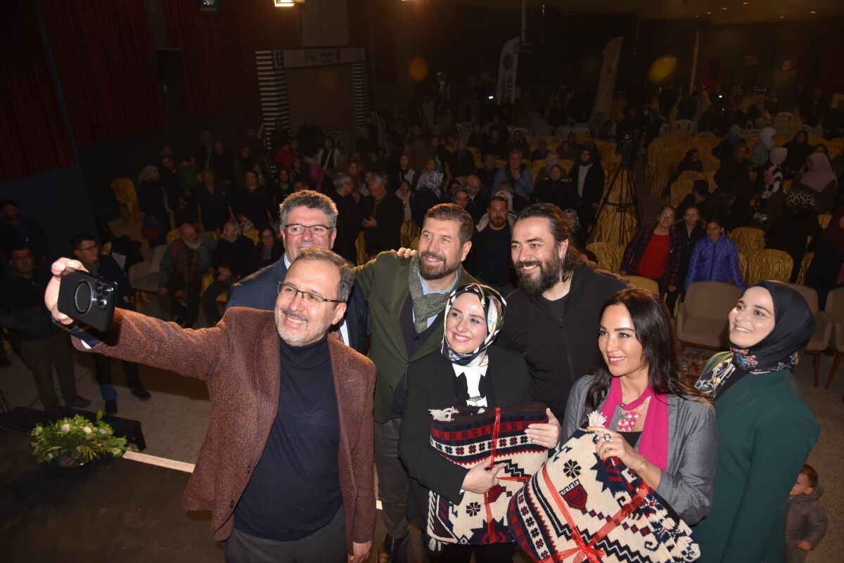 Sındırgı'da 'Su Misali İnsan' söyleşisi yapıldı