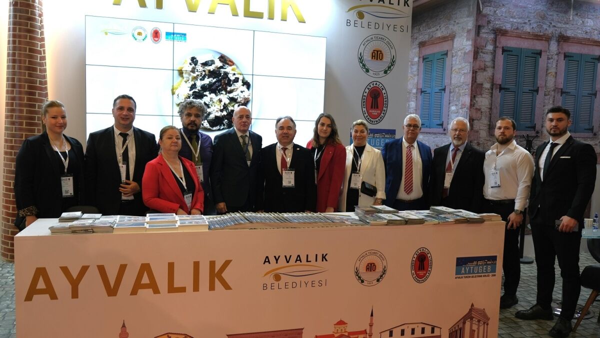 Ayvalık Emitt Fuarı'nda</p>
<p>