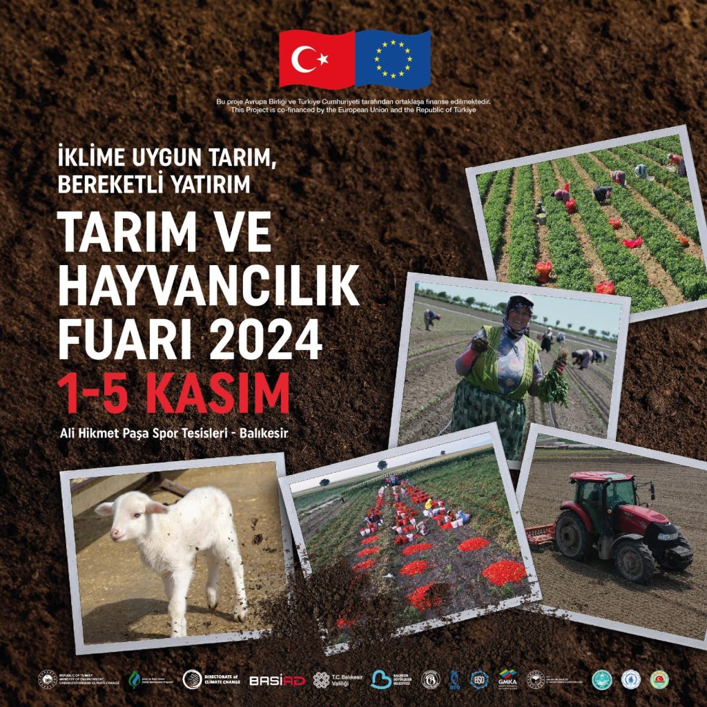 'Balıkesir Tarım ve Hayvancılık Fuarı' 1-5 Kasım tarihleri arasında gerçekleştirilecek!