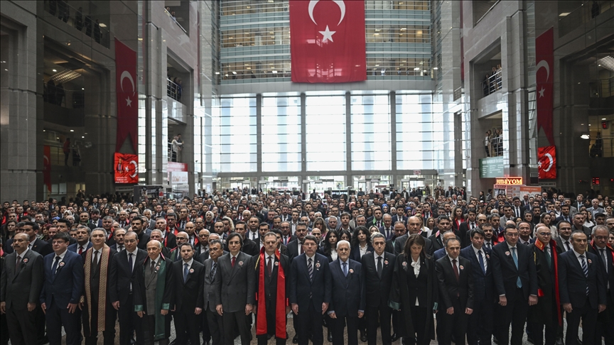 Şehit Savcı Mehmet Selim Kiraz, İstanbul Adalet Sarayı'nda Anıldı