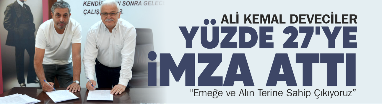 Burhaniye Belediyesi'nde Personel Maaşlarına %27 Zam