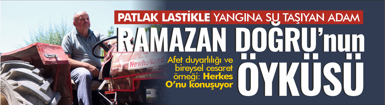 Patlak Lastikle Alevlerin Üstüne Giden Adamın Öyküsü