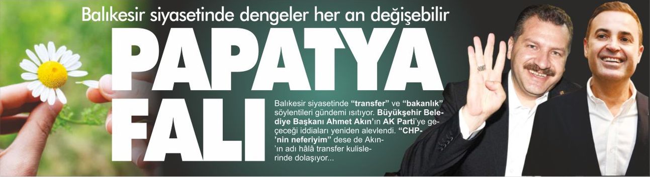 Balıkesir siyasetinde  yakın zamanda  neler olacak?