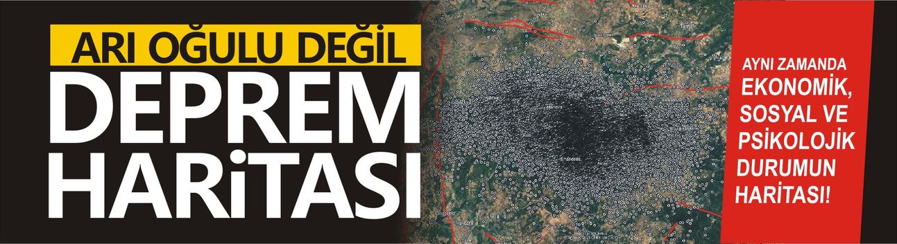 Arı oğulu değil, deprem haritası! Sındırgı üç aydır sallanıyor!