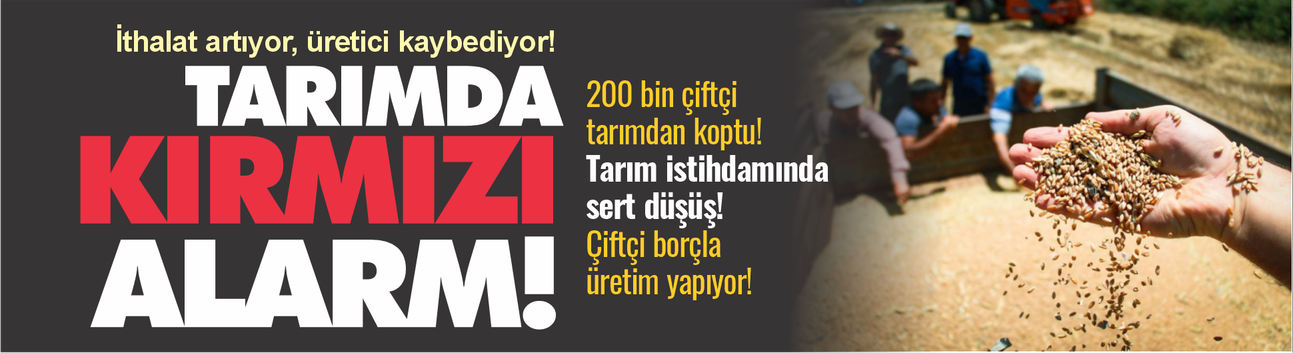 Tarım Alarm Veriyor: İthalat Artıyor, Üretici Kaybediyor