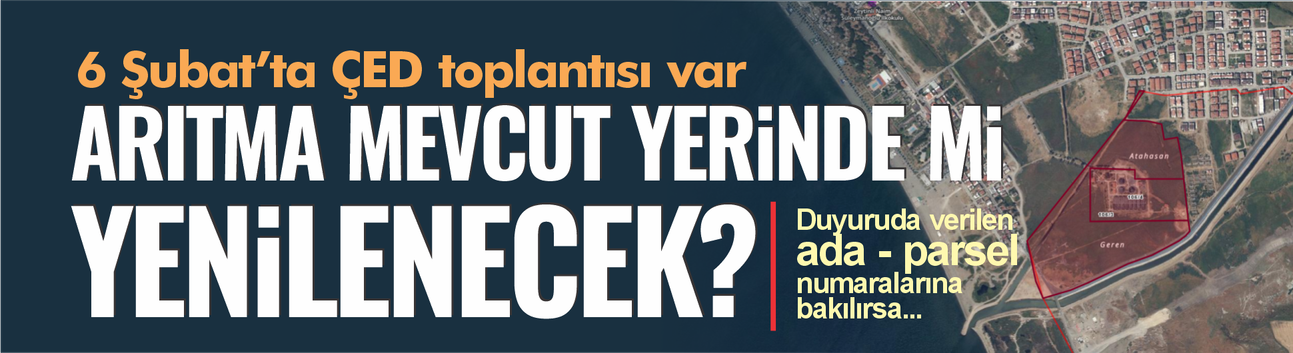 Zeytinli Arıtması Yerinde mi Yenileniyor?