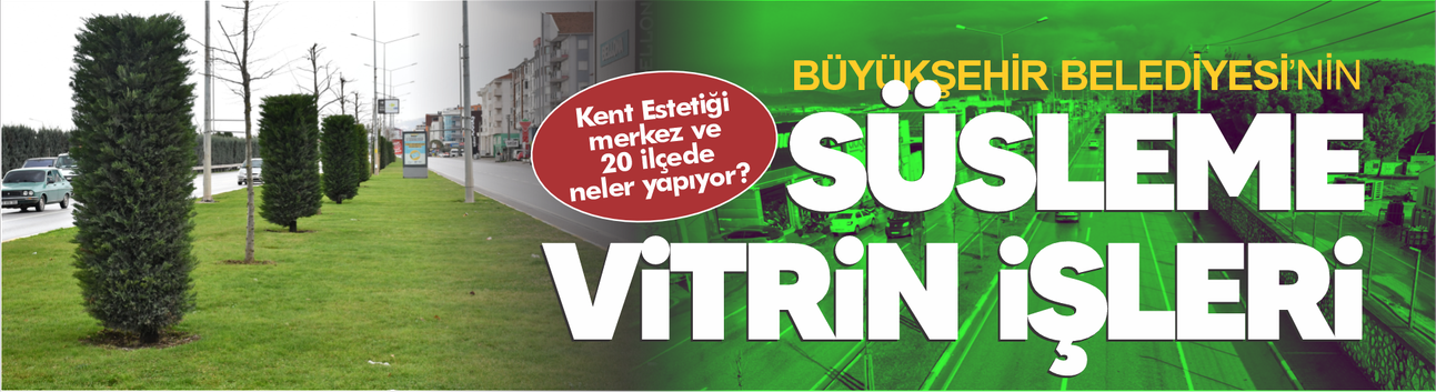 Balıkesir Büyükşehir’den 20 İlçede Peyzaj ve Çevre Düzenleme Çalışması