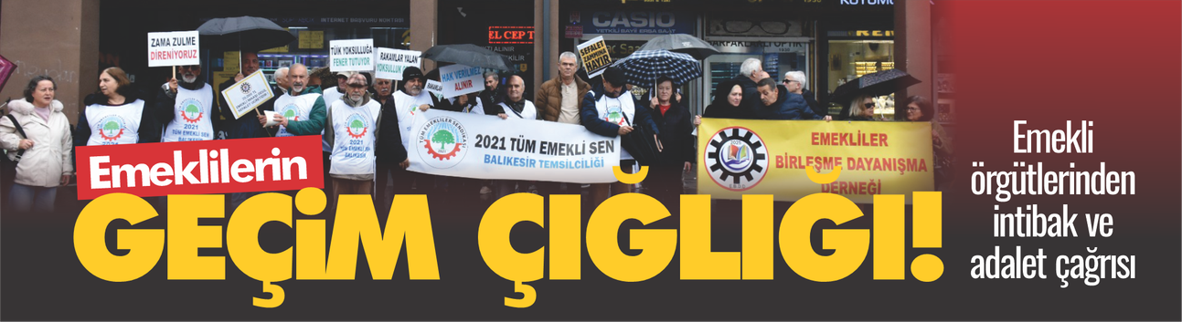 Emeklinin geçim çığlığı!