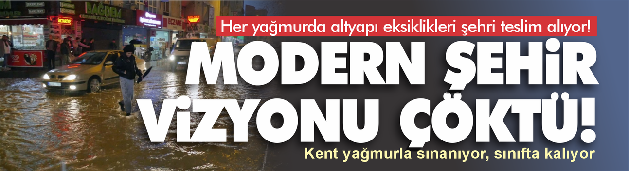 Modern şehir vizyonu lodosa teslim!