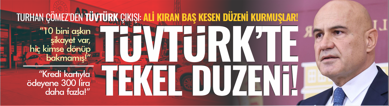 Araç muayenesinde skandal iddialar! Turhan Çömez hesap sordu