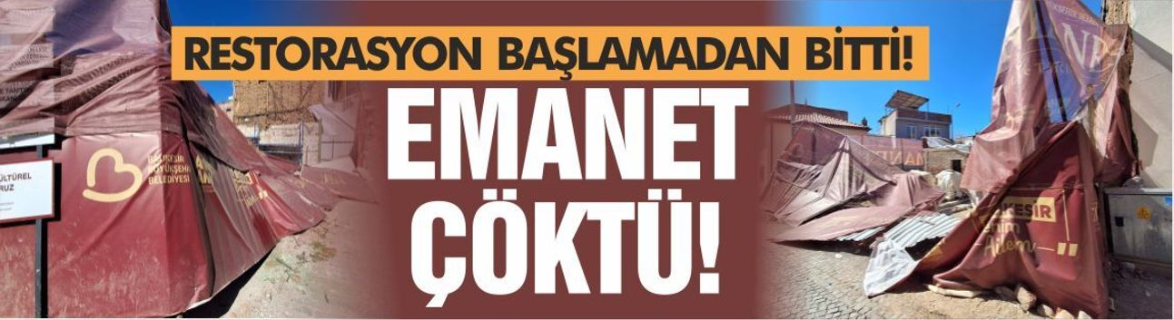 Emanet çöktü! Rektorasyon başlamadan bitti...