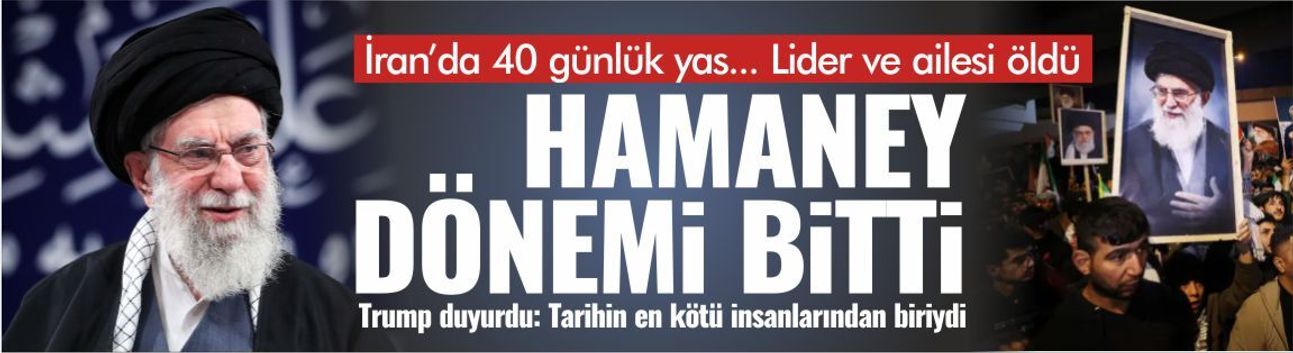 İran'da 36 yıllık Hamaney dönemi sona erdi