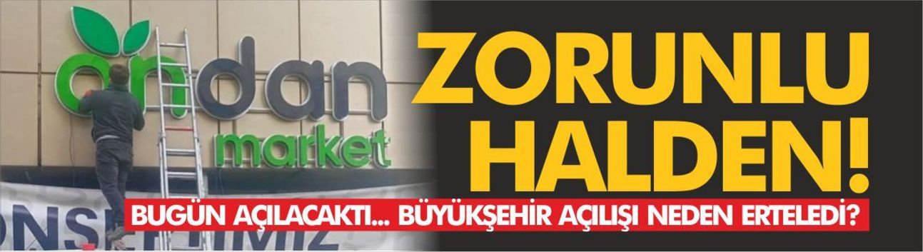 Ondan Market Açılışına Son Dakika Engeli! Balıkesir Büyükşehir Belediyesi Duyurdu: Tören İleri Bir Tarihe Ertelendi!