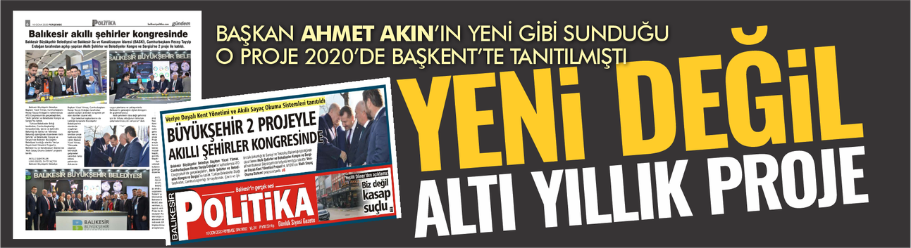 YENİ DEĞİL ALTI YILLIK PROJE