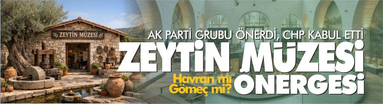 Balıkesir’de Zeytin Müzesi Önerisi Meclis Gündeminde