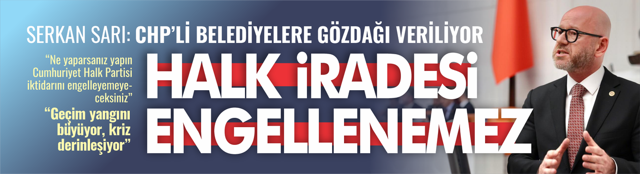 "CHP'li belediye başkanlarına gözdağı veriliyor!"