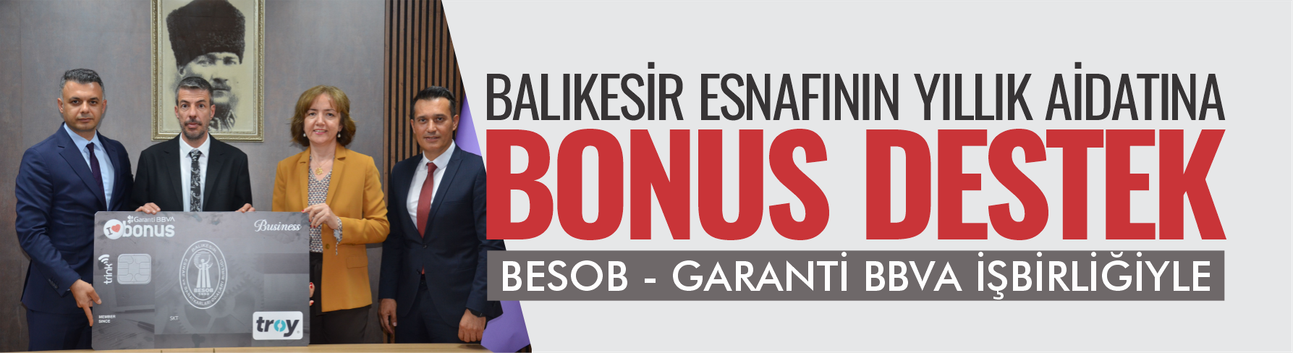 BESOB Kart Dönemi Başladı: Aidatlar Bonus Puanla Ödenecek