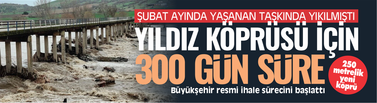 Susurluk Yıldız Köprüsü Şubat ayında yıkılmıştı! Aylar sonra yapım işi için ilk adım atıldı...