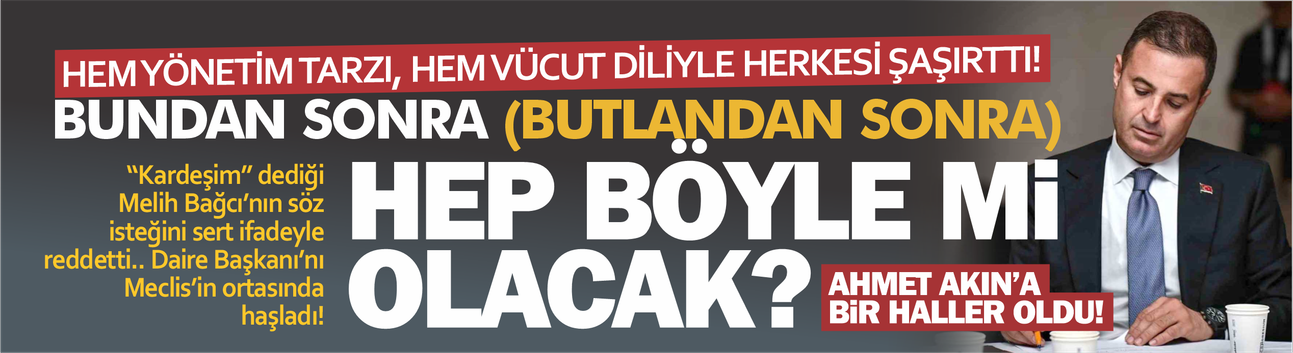Büyükşehir Meclisi'nde soğuk savaş! Ahmet Akın bundan sonra hep böyle mi davranacak?