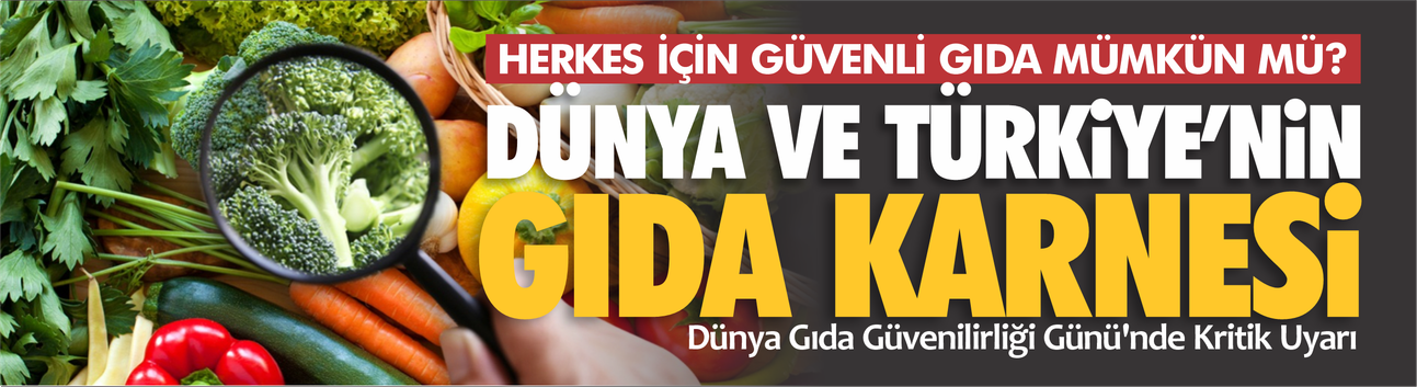 Herkes İçin Güvenli Gıda Mümkün mü? Dünya ve Türkiye'nin Gıda Karnesi