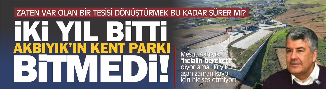 İHA üssünden Kent Park'a... İki yıllık kaybı ne yapalım?
