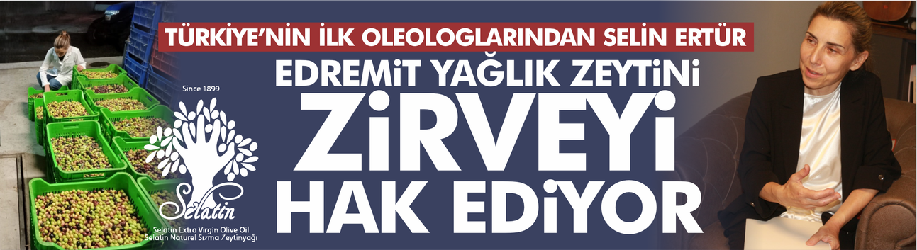 Oleolog Selin Ertür: Edremit yağlık zeytini zirveyi hak ediyor