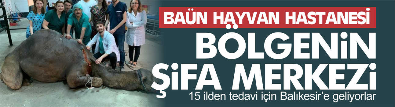 BAÜN Veteriner Fakültesi ve Hayvan Hastanesi Bölgenin Şifa Merkezi Oldu