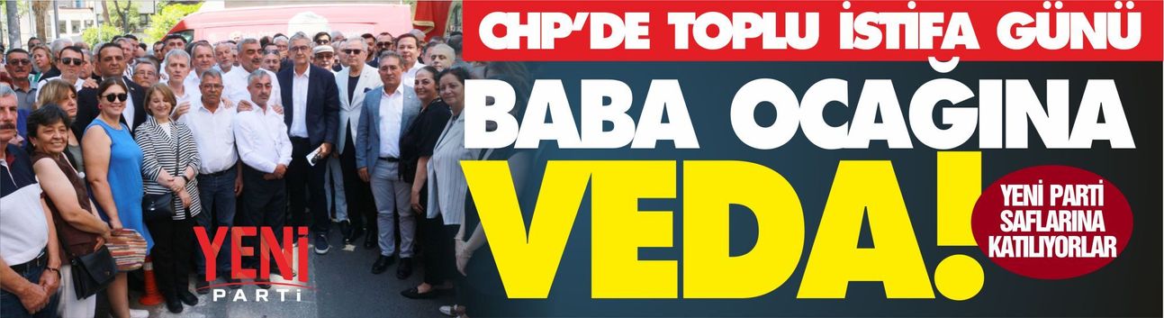 CHP'de toplu istifa günü! Erden Köybaşı: Binalar sizin olabilir, halk bizimle