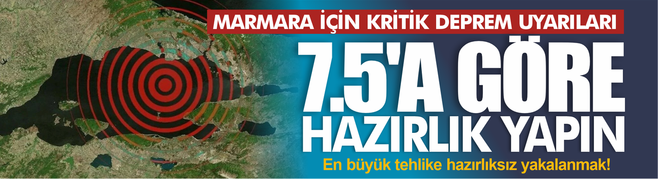 Marmara İçin Kritik Deprem Uyarısı: "En Kötü Senaryoya Göre Hazırlanın"