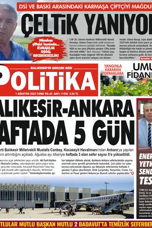 1 Ağustos 2025