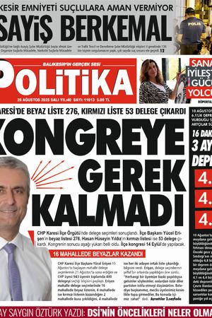 26 Ağustos 2025