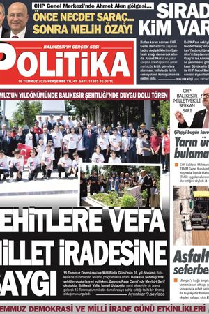 16 Temmuz 2026