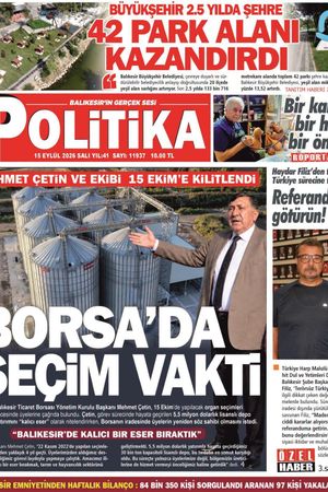 15 Eylül 2026