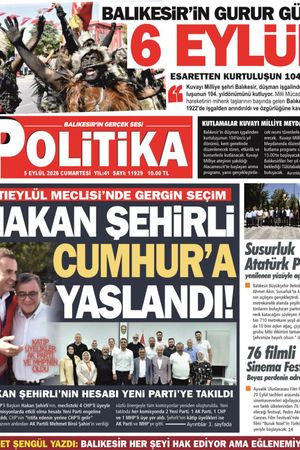 5 Eylül 2026