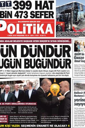 1 Ekim 2026